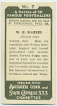 W. H. Warnes.