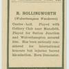 R. Hollingsworth.