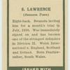 S. Lawrence.