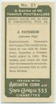 J. Paterson.