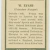 W. Evans.