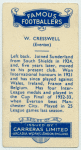 W. Cresswell.