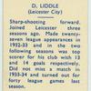 D. Liddle.