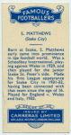 S. Matthews.