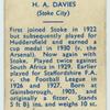 H. A. Davies.