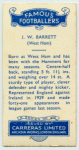 J. W. Barrett.