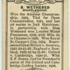 R. Wethered.