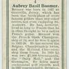 Aubrey Basil Bommer.