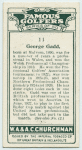 George Gadd.