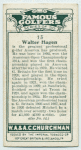 Walter Hagen.