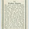 Walter Hagen.