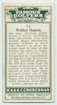 Walter Hagen.