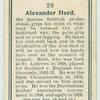 Alexander Herd.
