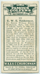 E. W. e. Holderness.