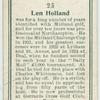 Len Holland.