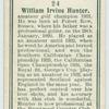William Irvine Hunter.
