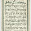 Robert Tyre Jones.