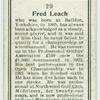 Fred Leach.