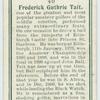 Frederick Guthrie Tait.