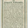 Ernest R. Whitcombe.