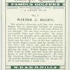Walter Hagen.