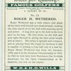 Roger H. Wethered.