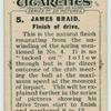 James Braid. Finish of the drive.