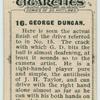 George Duncan.