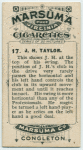 J. H. Taylor.