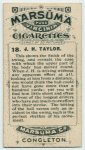 J. H. Taylor.