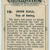 John Ball. Top of swing.