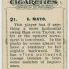 C. Mayo.