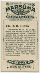 H. H. Hilton.