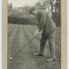 J. H. Taylor. Right way to address the ball.