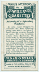 Arkwrights spinning machine.