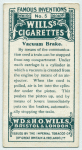 Vaccuum brake.