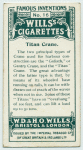 Titan crane.