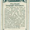 Five-needle telegraph instrument.