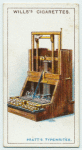Pratt's typewriter.