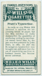 Pratt's typewriter.