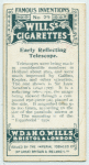 Early reflecting telescope.