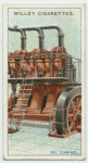 Oil engine.