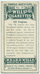Oil engine.