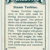 Steam turbine.