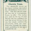 Electric tram.