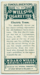 Electric tram.