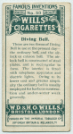 Diving bell.