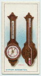 Syphon barometer.