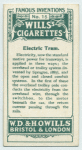 Electric tram.