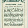 Incandescent light.